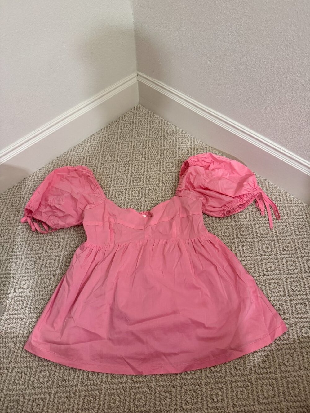 Bright Pink Blouse